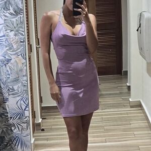 Rolla Coster Lilac Halter Dress